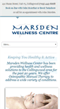 Mobile Screenshot of marsdenwellnesscentre.com